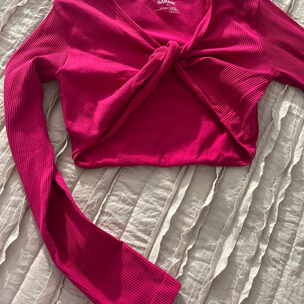 Garage crop top